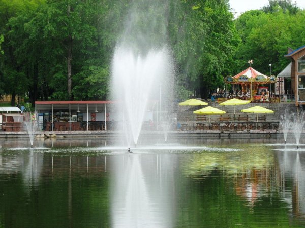 Парк Якутова Уфа фонтан