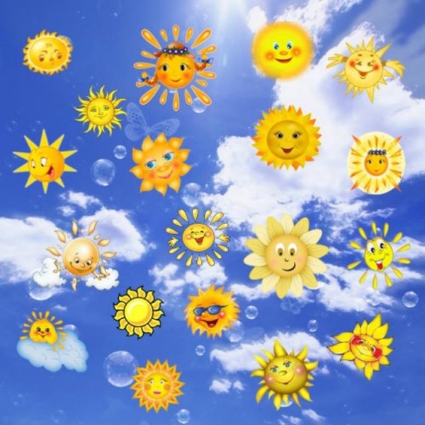 Солнышко с цветочком