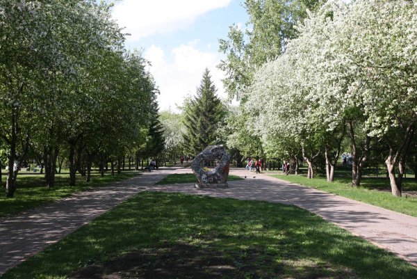 Сквер Весна Новосибирск