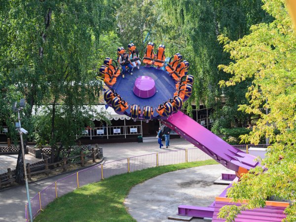 Карусели в Новосибирске Центральный парк