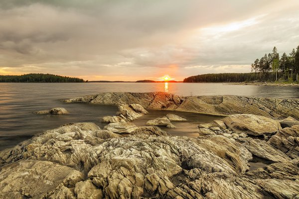 Озеро Сегозеро Карелия