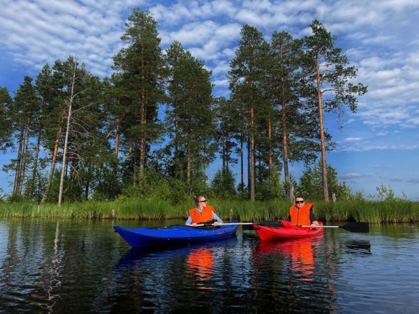 Урозеро Карелия декабрь