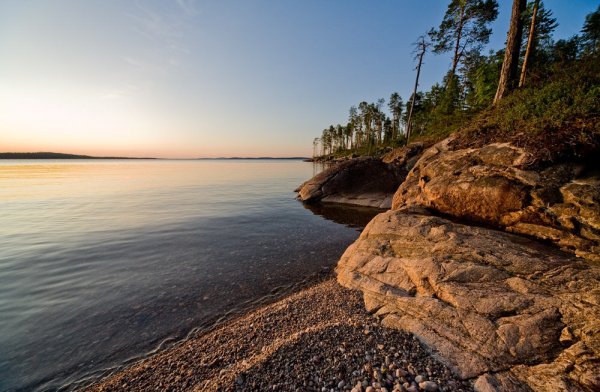 Озеро выг Карелия