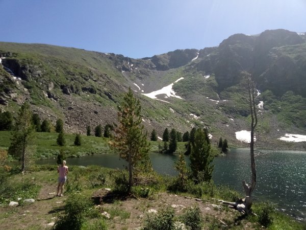 Манас озеро в Горном Алтае