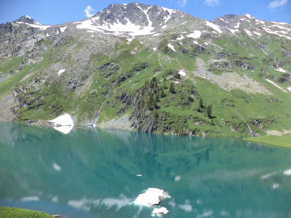 Озеро Манас горный