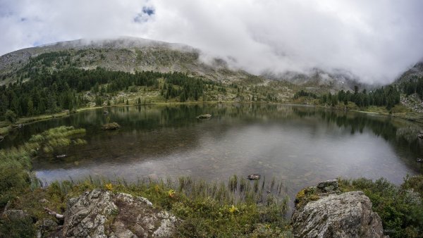 Озеро Манас горный Алтай