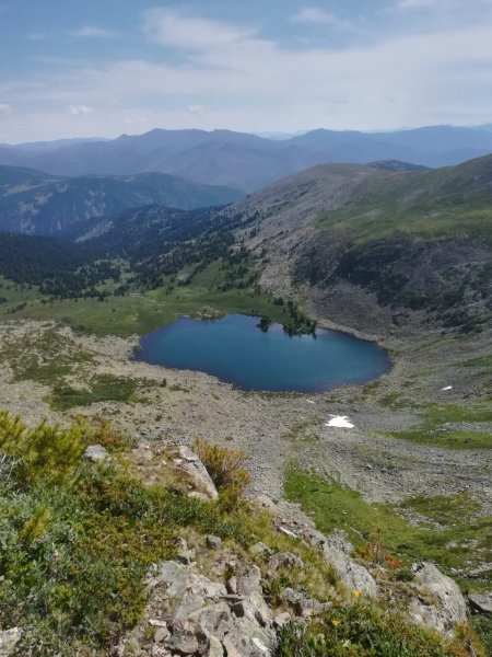 Озеро Манас горный Алтай