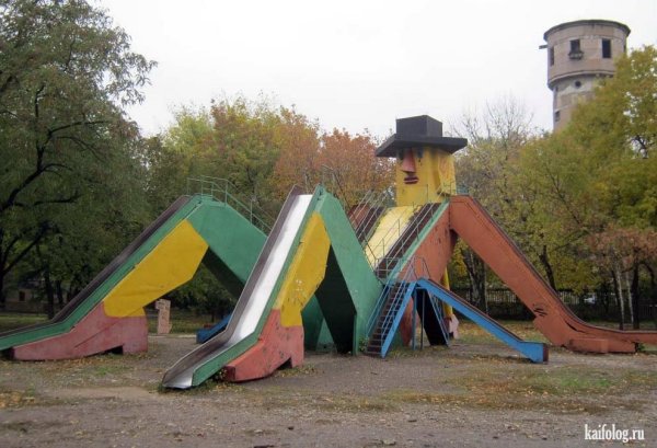 Горка Гулливер Донецк