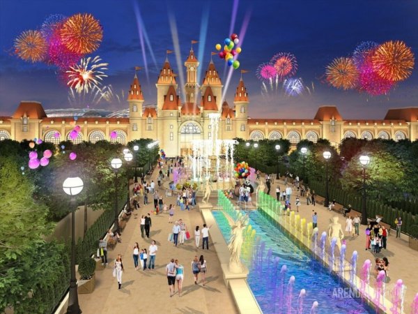 Московский парк аттракционов остров мечты