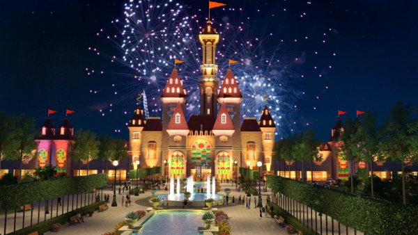 Парк Нагатинская Пойма Диснейленд