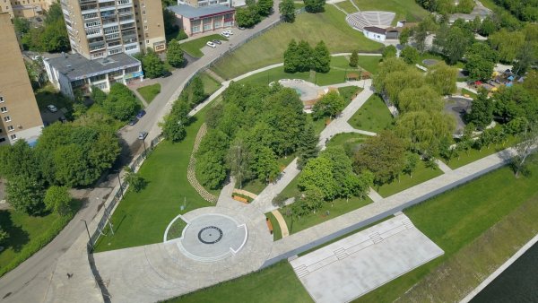 Детский парк Орел вид сверху