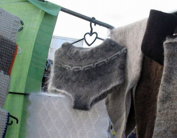 Трусы с начёсом женские