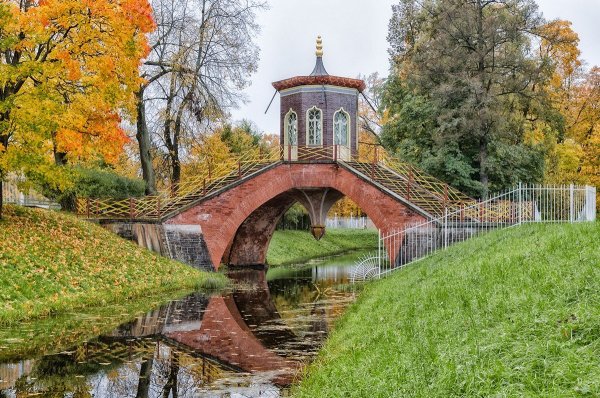 Крестовый мост в Царском селе