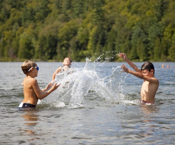 Купание на речке