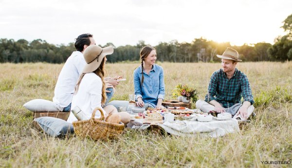 Осенний пикник на природе