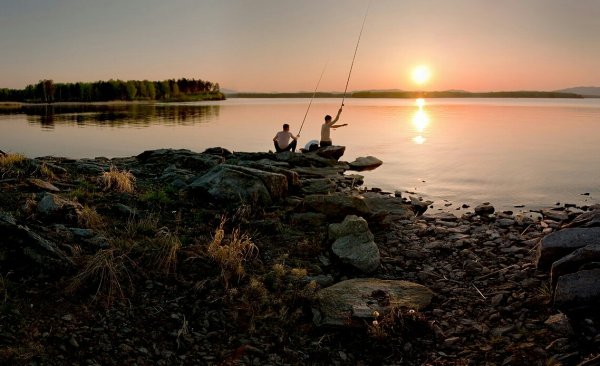 Озеро Увильды рыбалка