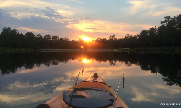 Рыбалка на озере