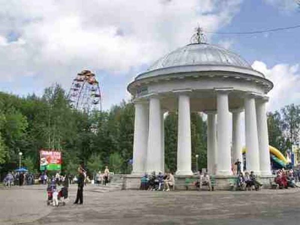 Горьковский парк города Пермь