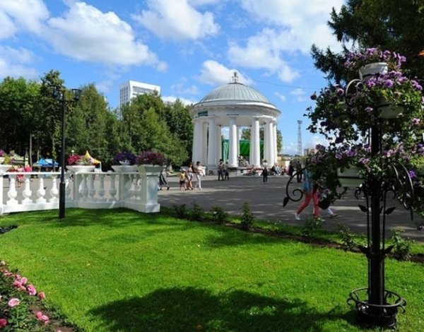 Ротонда в парке Горького Пермь