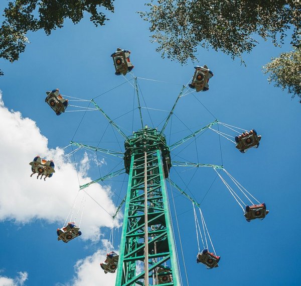 Парк Горького аттракционы