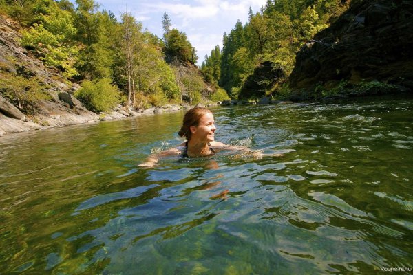 Купание в Горном озере