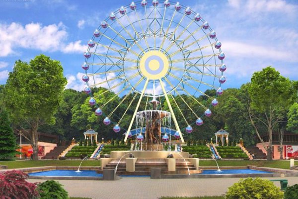 Парк революции Ростов колесо обозрения