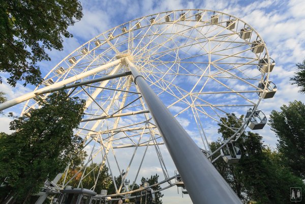 Парк имени Кирова Киров колесо обозрения