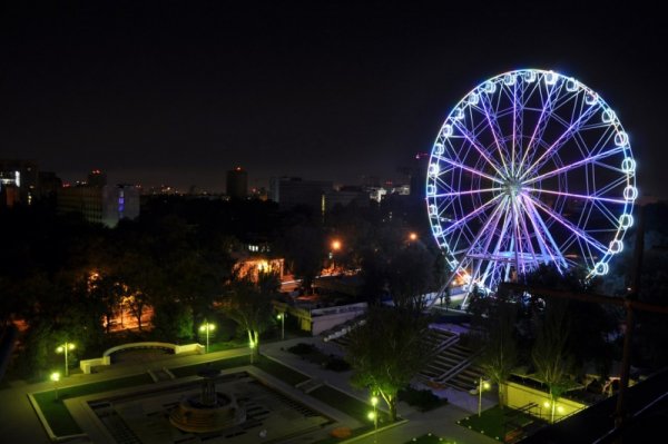Парк революции Ростов колесо обозрения
