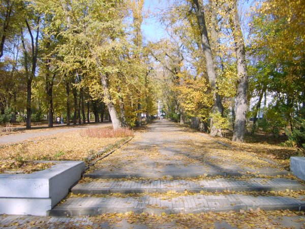 Парк революции Ростов на Дону осень