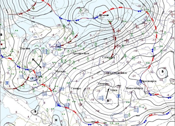 Метеорологическая карта