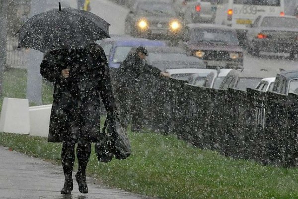 Ливень снегопад