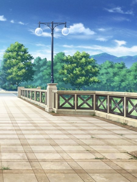 Фон улицы аниме гача лайф