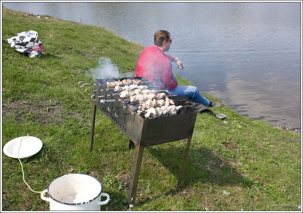 Шашлыки на озере