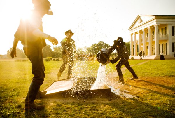 Джанго освобожденный фото со съемок