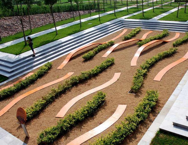 Томас Черч ландшафтный Архитектор кампус мемориального двора