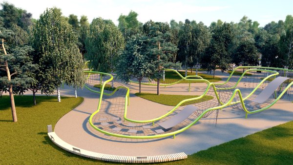 Парк Пехорка площадки