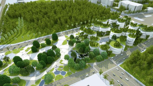 Озеленение городских территорий