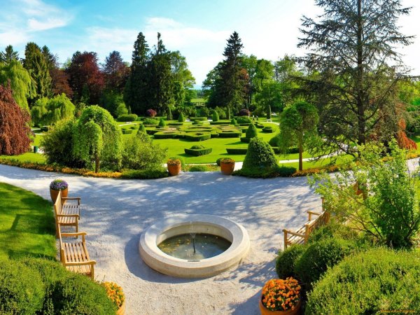 Ландшафт аллея парк