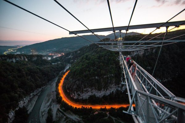 Скай парк Сочи мост
