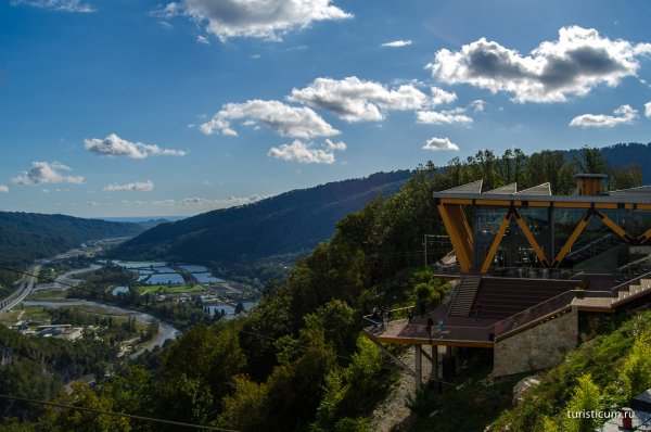 Сочи Скайпарк Ахштырское ущелье