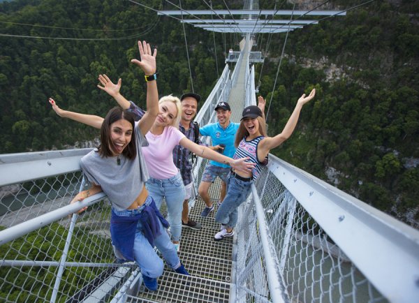 Парк приключений Скайпарк в Сочи
