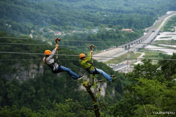 Зиплайн Сочи парк