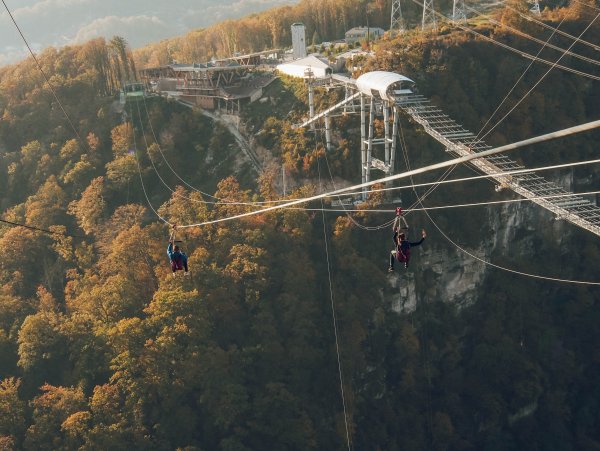 Скай парк Сочи роза Хутор