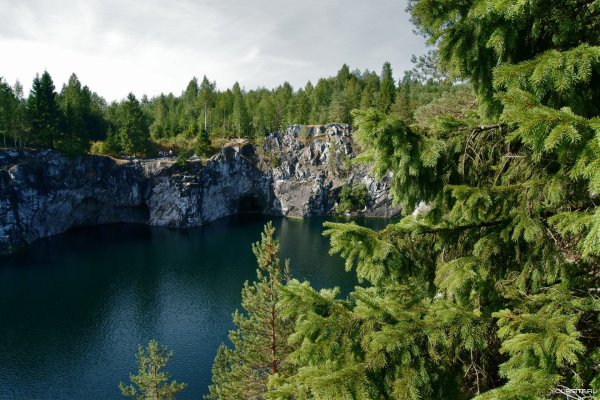 Карелия парк Рускеала