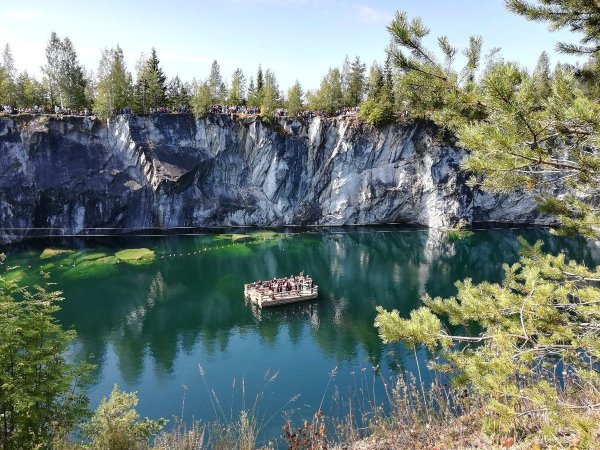 Горный каньон Рускеала