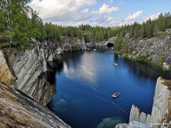 Сортавала горный парк Рускеала