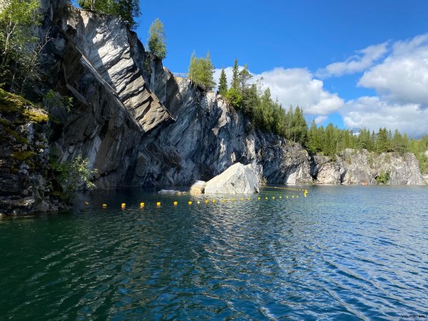 Парк Сортавала Карелия Рускеала