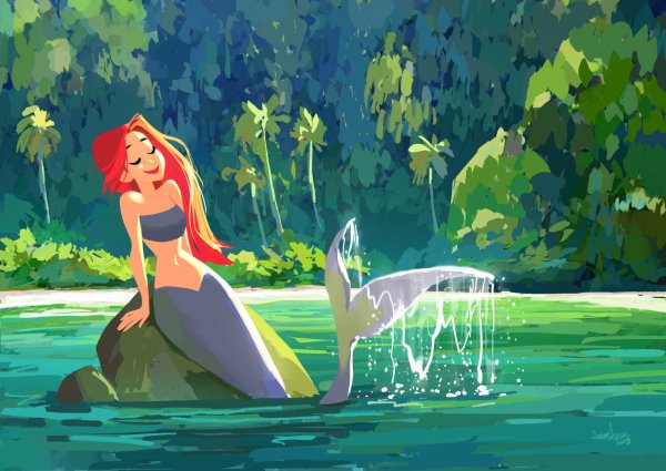 Лиса Русалка