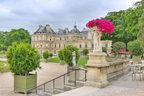 Сад Люксембург Париж