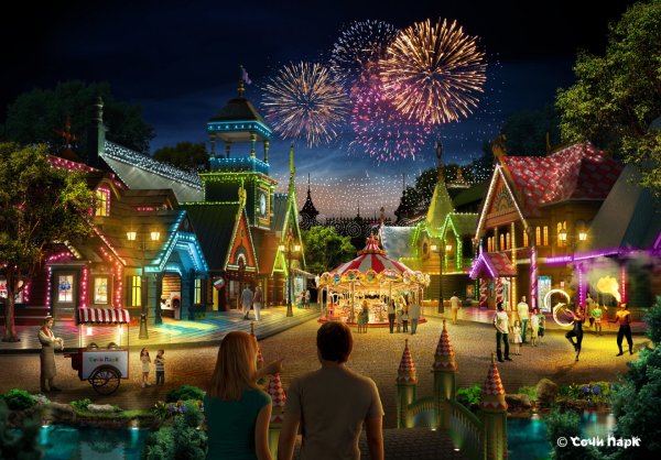 Новогодний Сочи парк